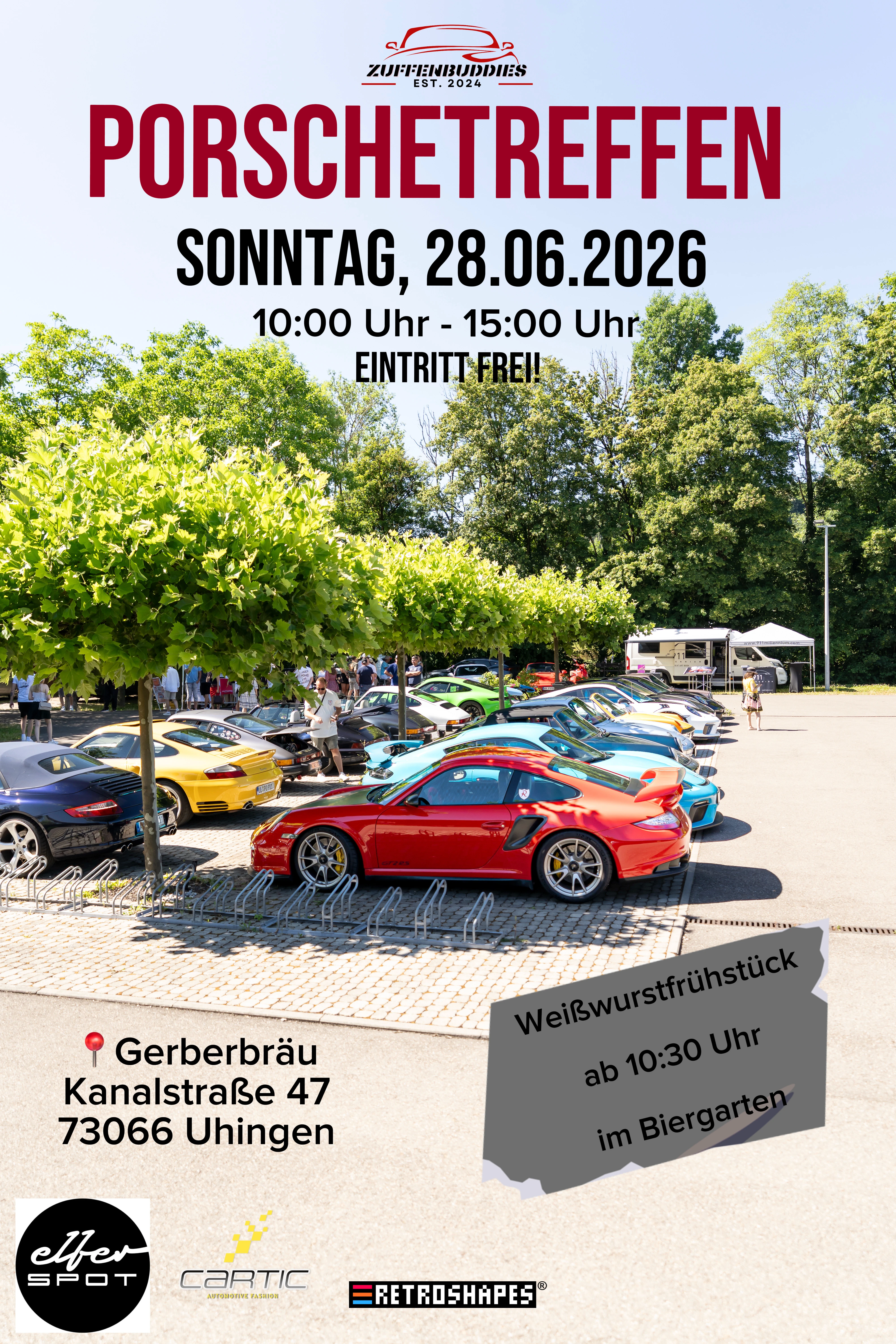 ZUFFENBUDDIES - Porschetreffen